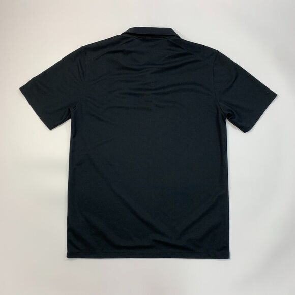 Nike Golf Shirt Mens M Medium Black Micro Pique 2.0 Performance Golf Polo - Picture 7 of 13